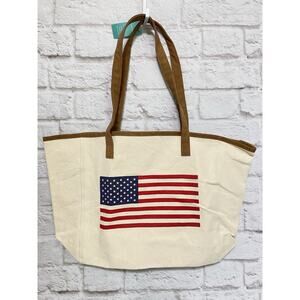 American USA Flag Tote Bag Purse by Maurices